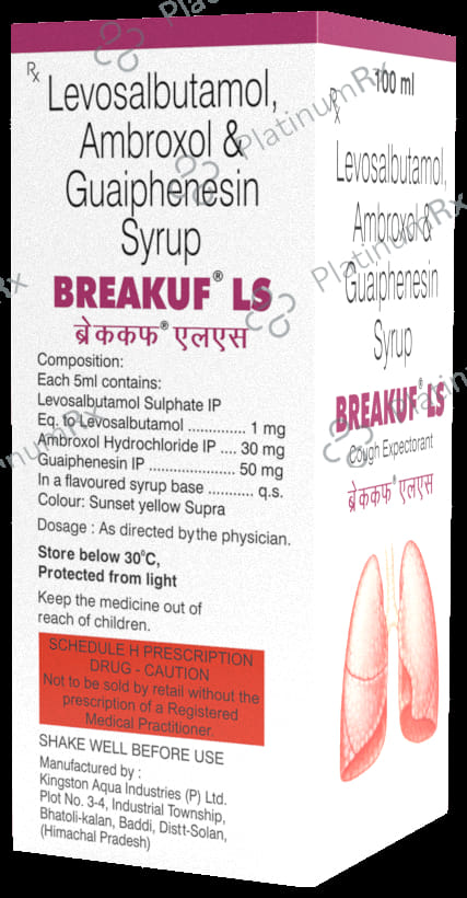 Breakuf LS 15/50/1mg Syrup 100ml