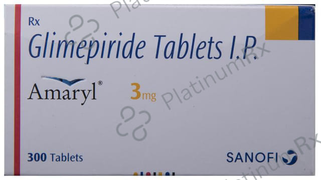 Amaryl 3mg Tablet 30s