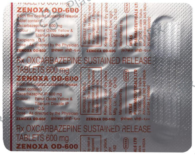 Zenoxa OD SR 600mg Tablet 10s