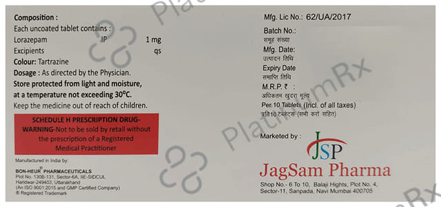 Jaglor 1mg Tablet 10s