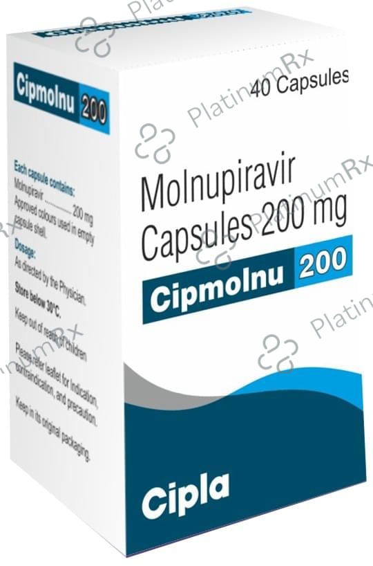 Cipmolnu 200 Capsule 40 capsules