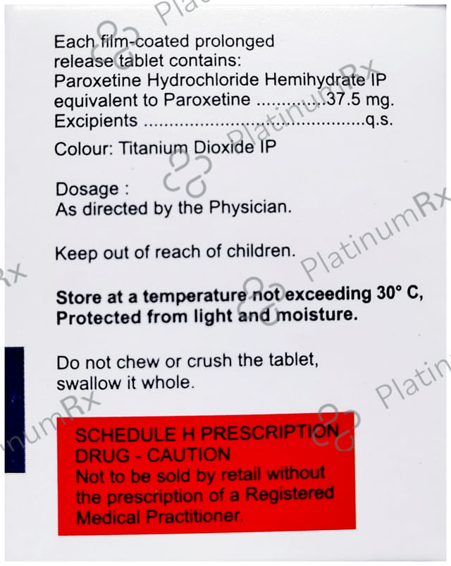 Paridel CR 37.5mg Tablet 10s