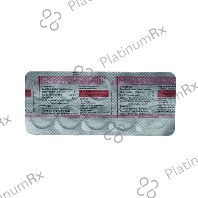 Rosuvance 20mg Tablet