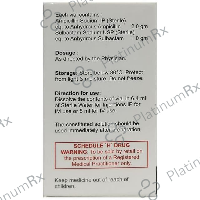 Ampitrust 3gm Injection 1s