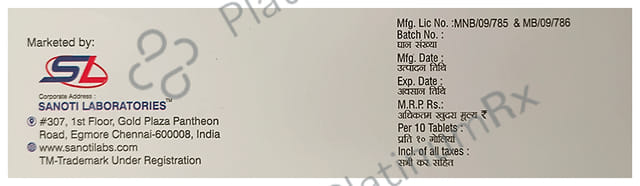 Lizosan 600mg Tablet 10s