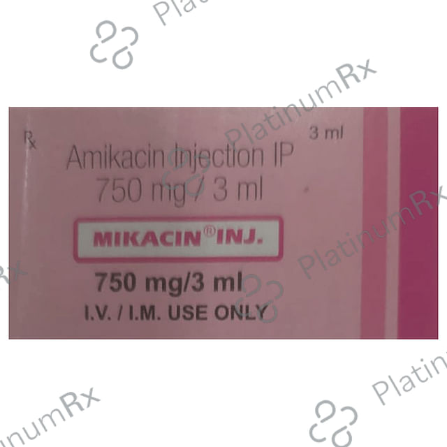 Mikacin 750mg Injection 3ml