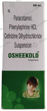 Osheekold 250/5/2.5mg Oral Suspension 60ml