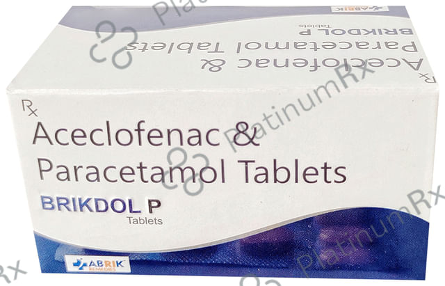 Brikdol P 100/325mg Tablet 10s