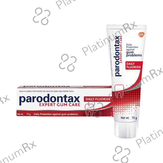 Parodontax Daily Fluoride Toothpaste - For Strong Teeth & Healthy Gums