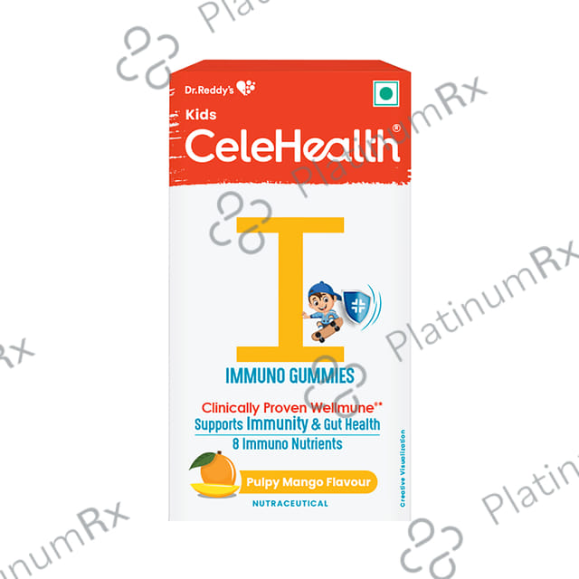 CeleHealth Kidz Immuno Plus Gummies Pulpy Mango 30s