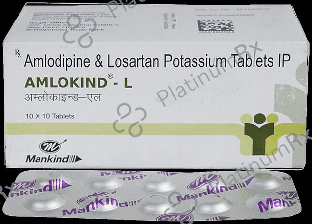 Amlokind L 5/50mg Tablet 10s