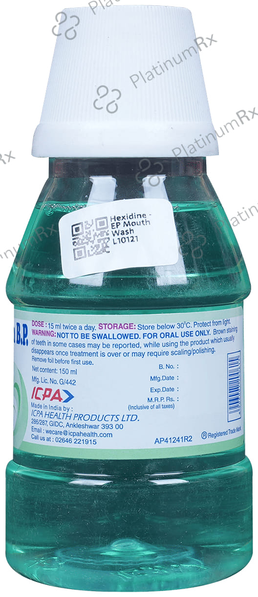 Hexidine EP Mouth Wash 150ml