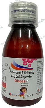 Olspas P 125/50mg Oral Suspension 60ml