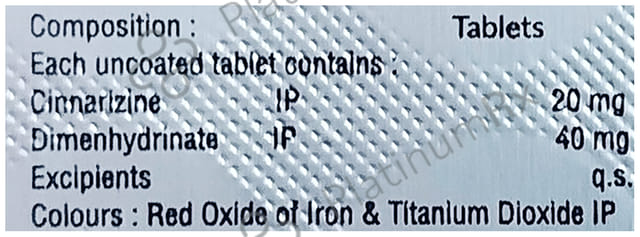 C Naz Plus 20/40mg Tablet 10s