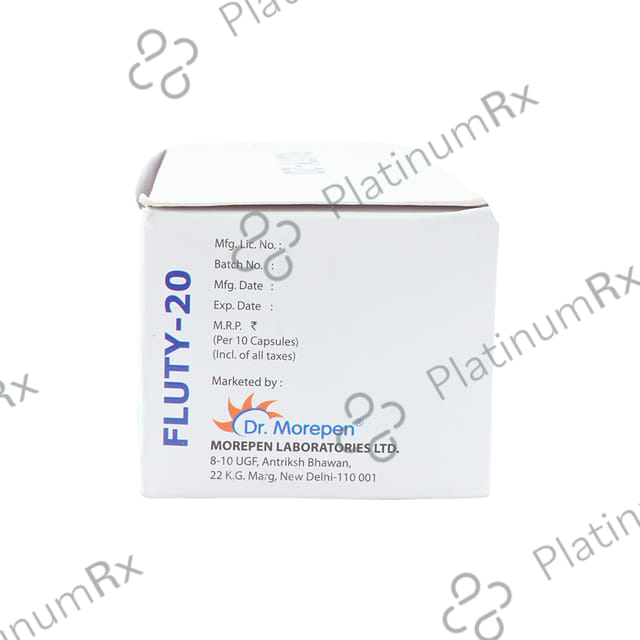 Fluty 20mg Capsule 10s