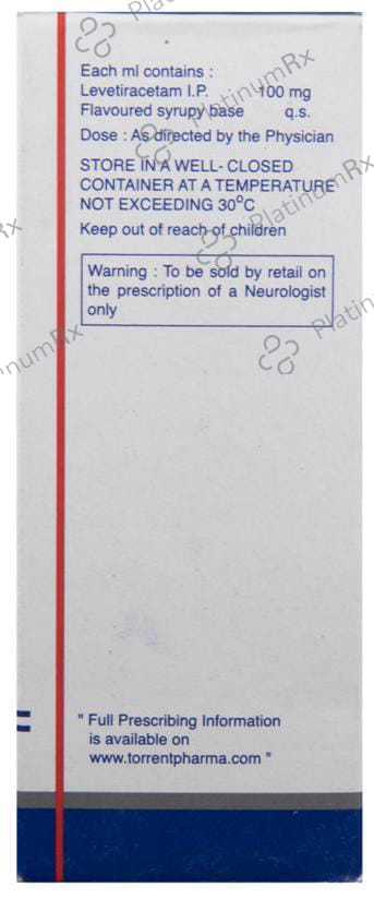 Torleva 100mg Oral Solution 100ml