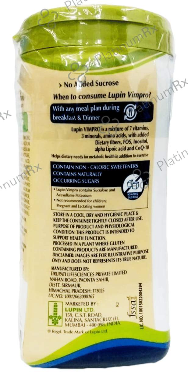 Vimpro Protein Flavour Chocolate Powder 400gm