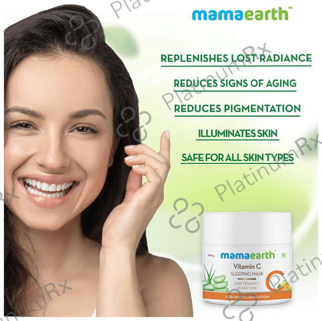 Mamaearth Vitamin C Sleeping Mask