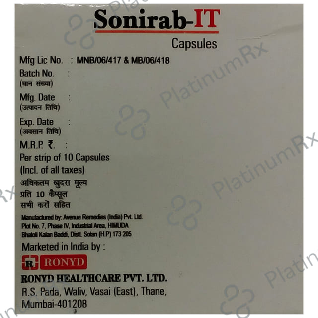 Sonirab-IT Capsule SR