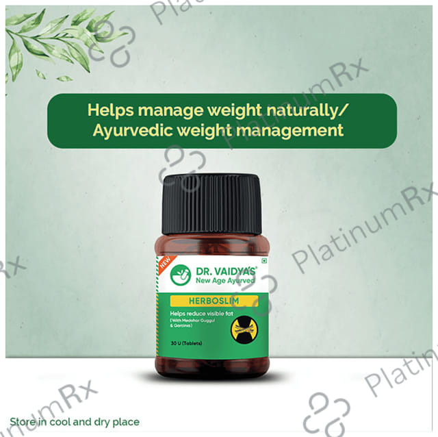 Dr. Vaidya's Herboslim Tablet (30 Tablet)
