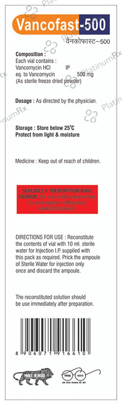 Vancofast 500 Injection