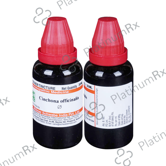 Dr Willmar Schwabe India Cinchona Officinalis Mother Tincture Q