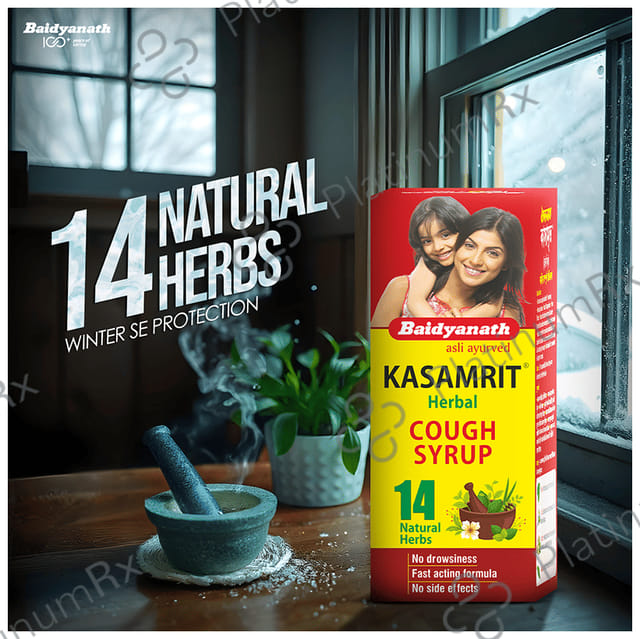 Baidyanath Kasamrit Herbal Cough Syrup