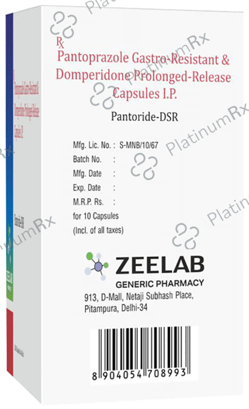 Pantoride-DSR Capsule 10 Capsule PR
