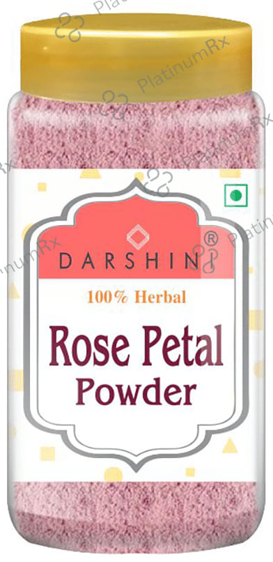 Darshini Rose Petal/Gulab Patti/Rosa Gallica Powder