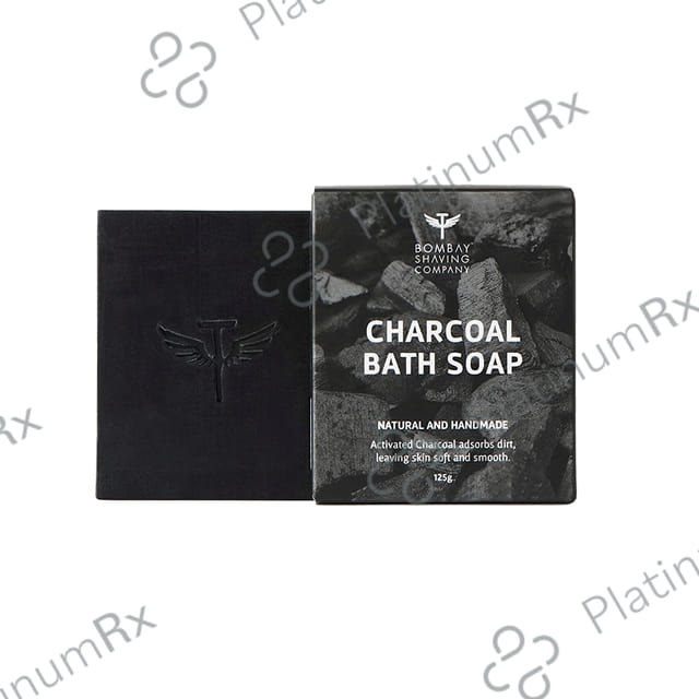 Bombay Shaving Company Charcoal Bath Soap (125gm Each) 3 units