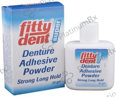 Fittydent Super Denture Adhesive Powder 20gm