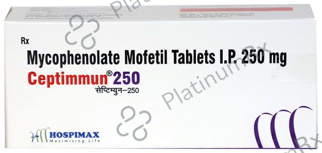 Ceptimmun 250mg Tablet 10s