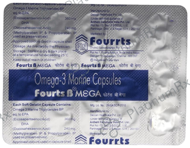 Fourts B Mega Capsule 10s
