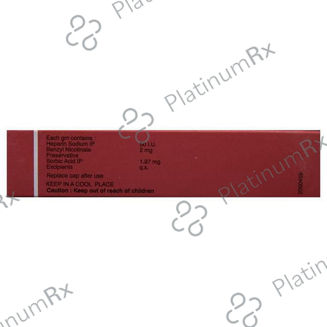 Thrombophob 2/50IU Ointment 20gm