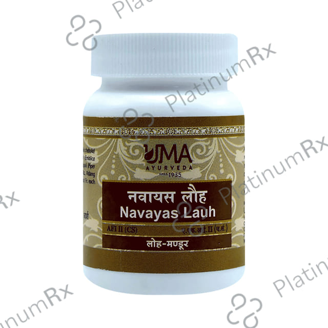 Uma Ayurveda Nawayas Lauha Tablet 40 tablets
