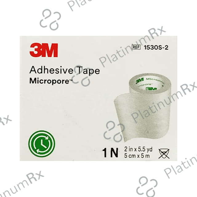 3M Micropore 1530S 2 Tape 1X(2 inch x 5.5 yard)