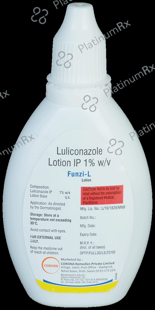 Funzi L 1% Alcohol Free Lotion 30ml