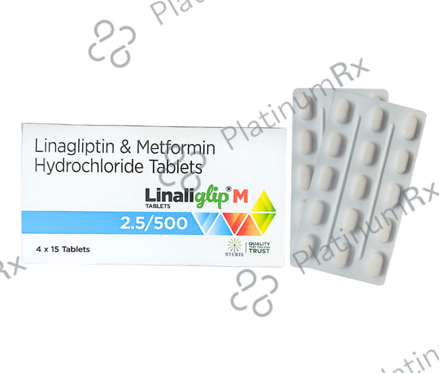 Linaliglip M 2.5/500mg Tablet 15s
