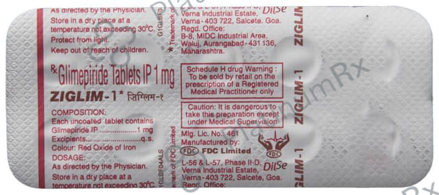 Ziglim 1mg Tablet 10s