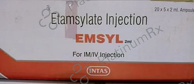Emsyl 125mg Injection 2ml
