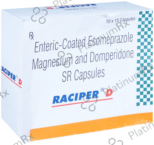 Raciper D 40/30mg Capsule SR 15s