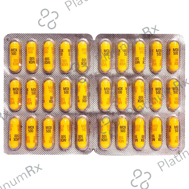 Mox 500mg Capsule 15s