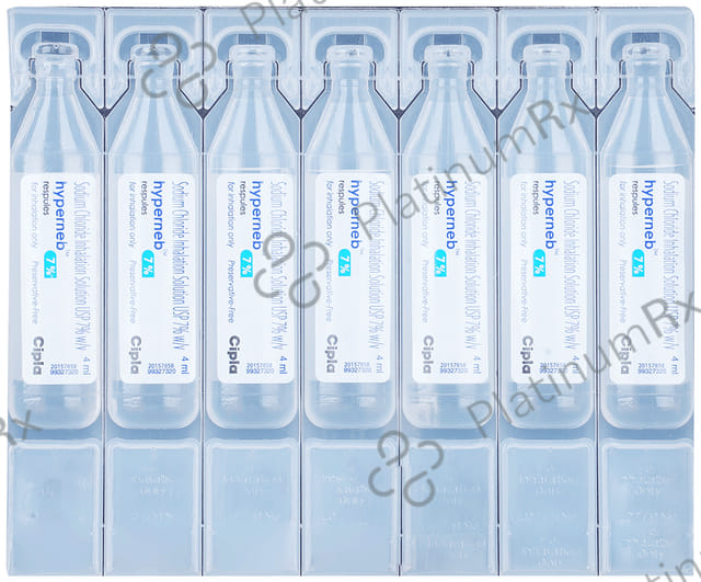 Hyperneb 7% Respules 7X4ml