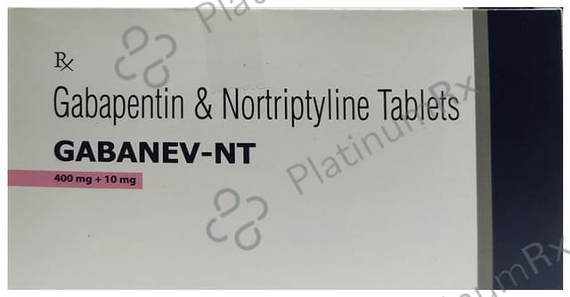 Gabanev-NT 400mg/10mg Tablet