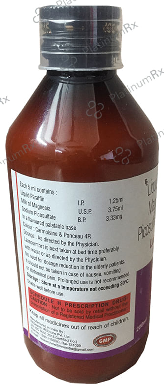 Laxacomfort Oral Suspension Sugar Free