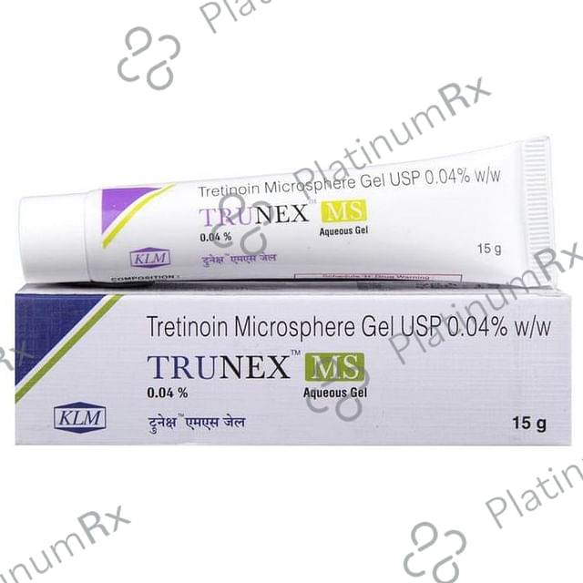 Trunex MS 0.04% Aqueous Gel 15gm