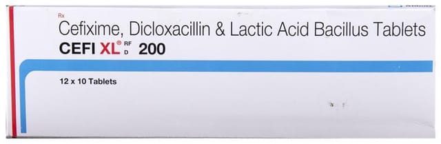 Cefi X L 200/500mg Tablet 10s
