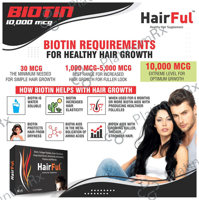 Hairful 10 Tablet For Healthy Hair