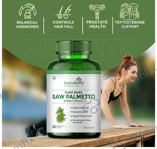 Simply Herbal Saw Palmetto Extract Capsule