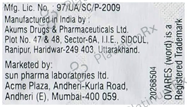 Ovares A Capsule 15s